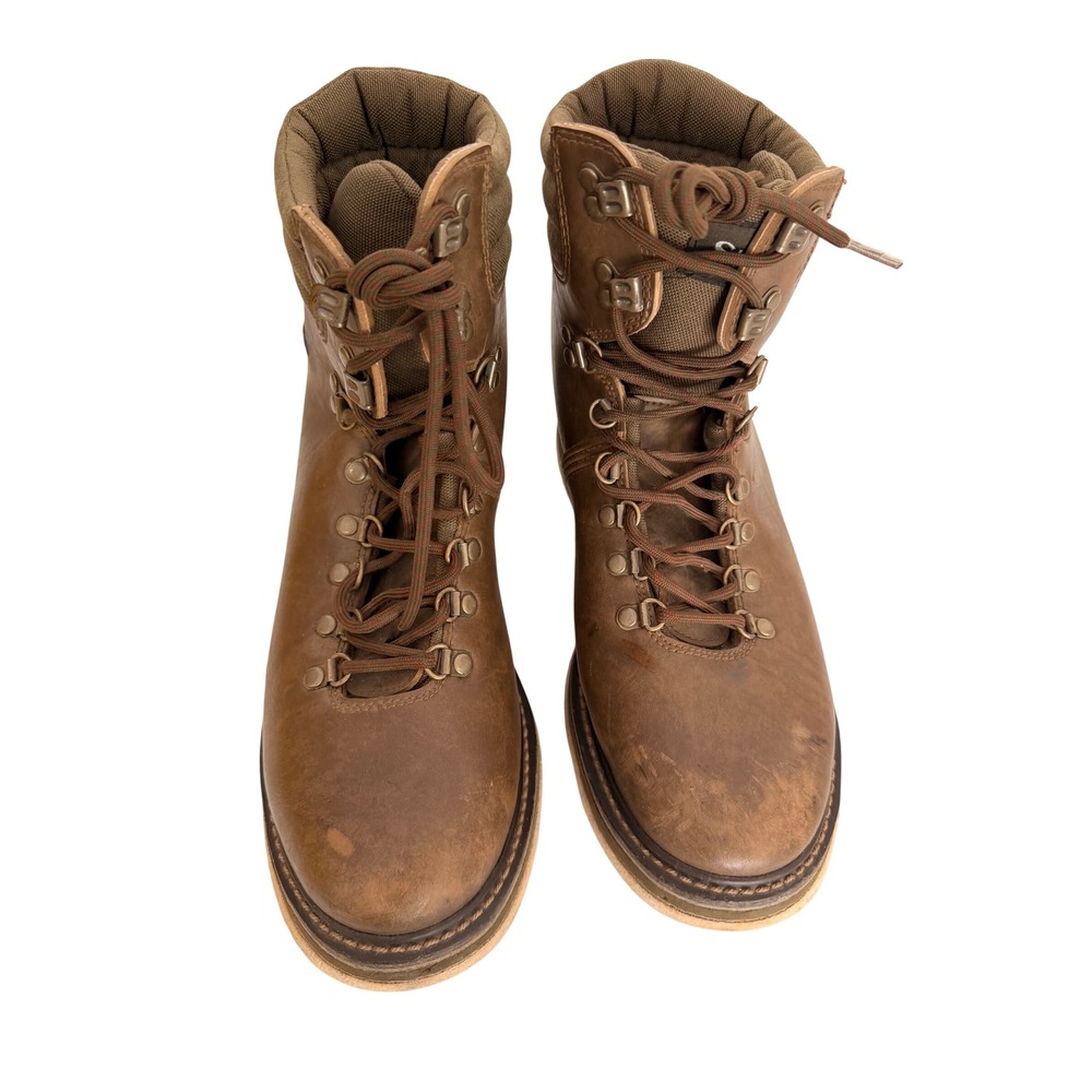 Simms Freestone Wading Boots Mens 11 Brown Felt Sole Studded Fly Fishing Shoes